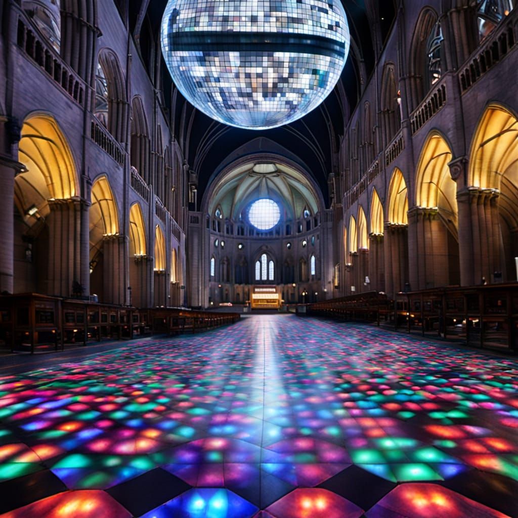 Glittering Disco Cathedral
