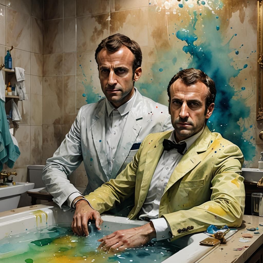 Macron's Breaking Bad: A Movie Poster Concept