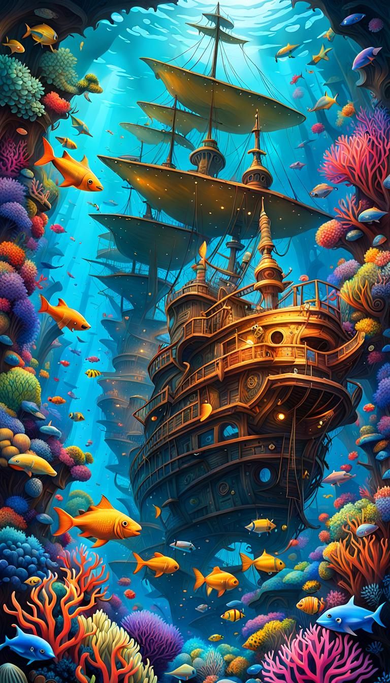 Shipwreck Coral Reef