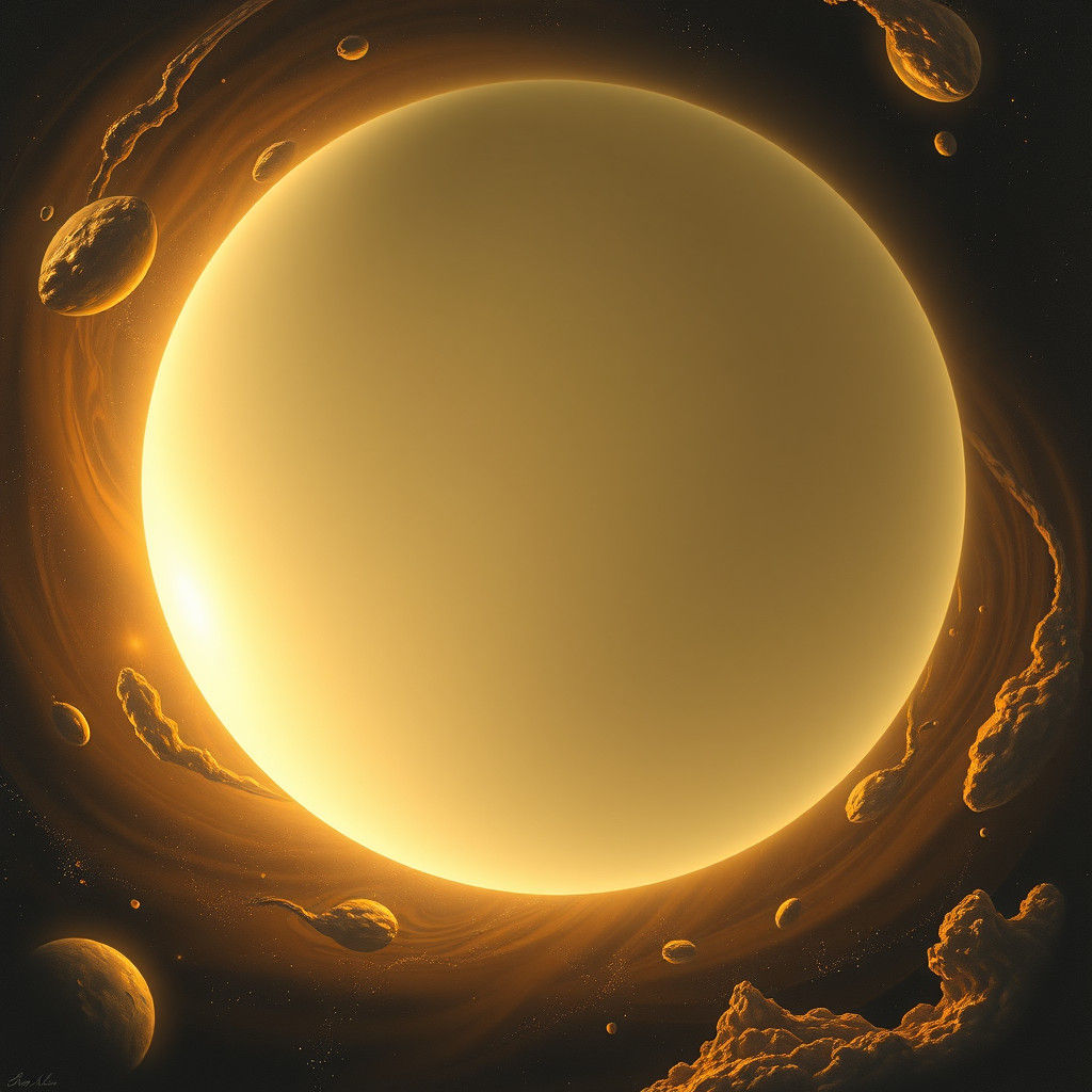 een mix van optische illusie en tetratie