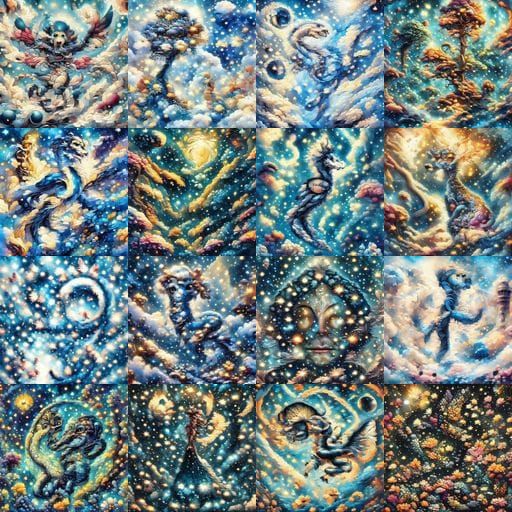 Ethereal Forest Nymph Dancing in Twilight Glade