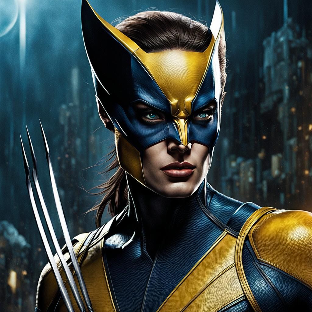 Angelina Jolie as Wolverine: A Marvel Reimagining