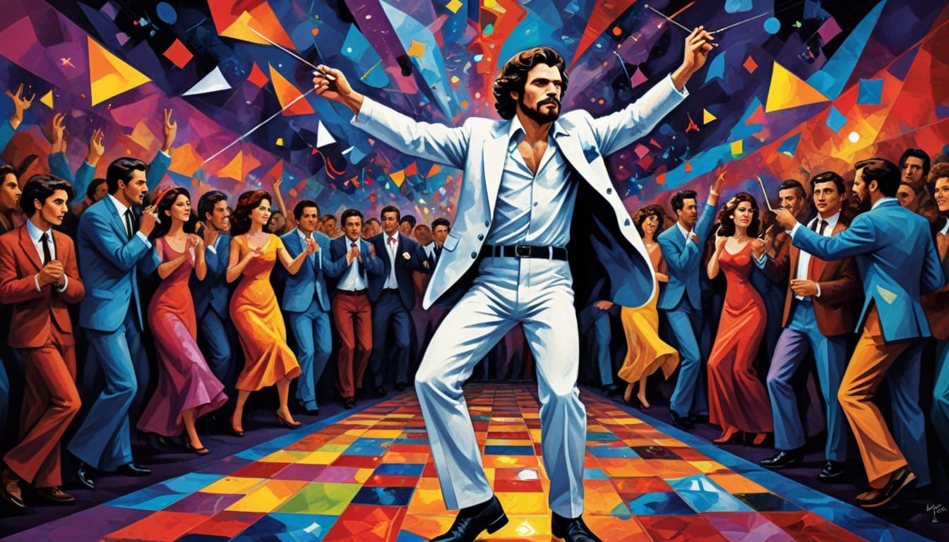 Che Guevara and Debussy in Vibrant Disco Dance