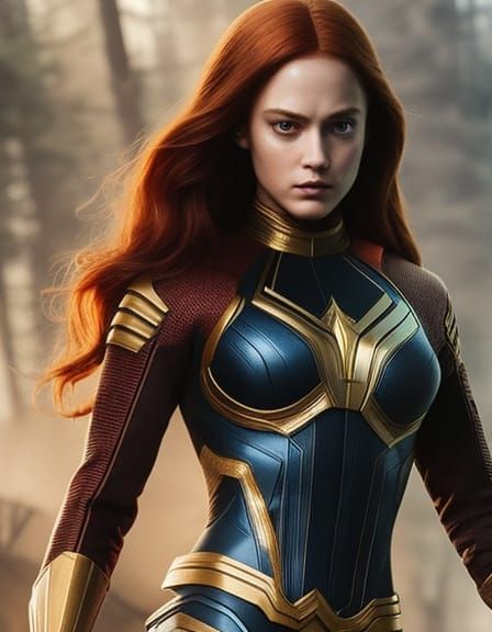 Sadie Sink as Jean Grey 140