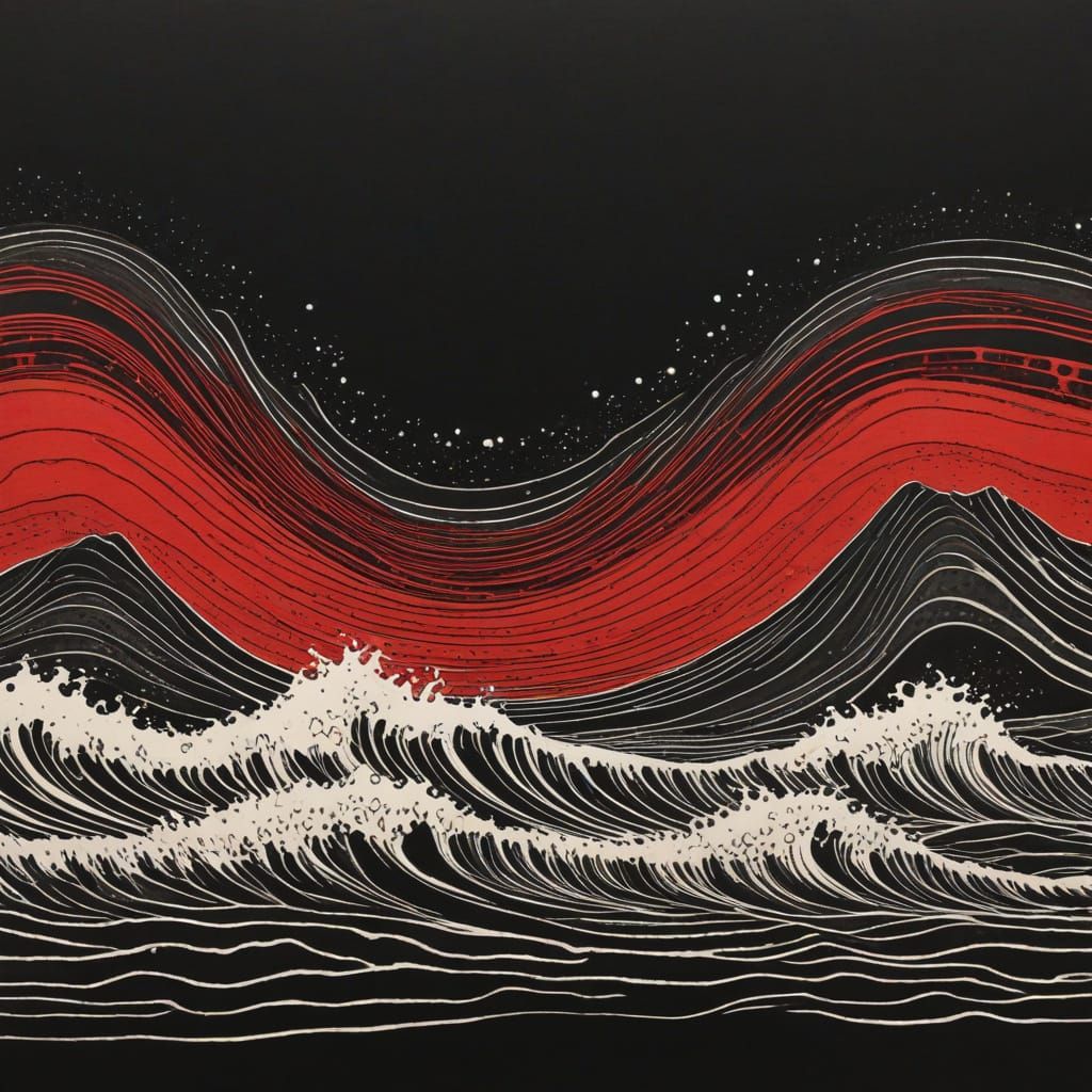 Woodblock rollercoaster