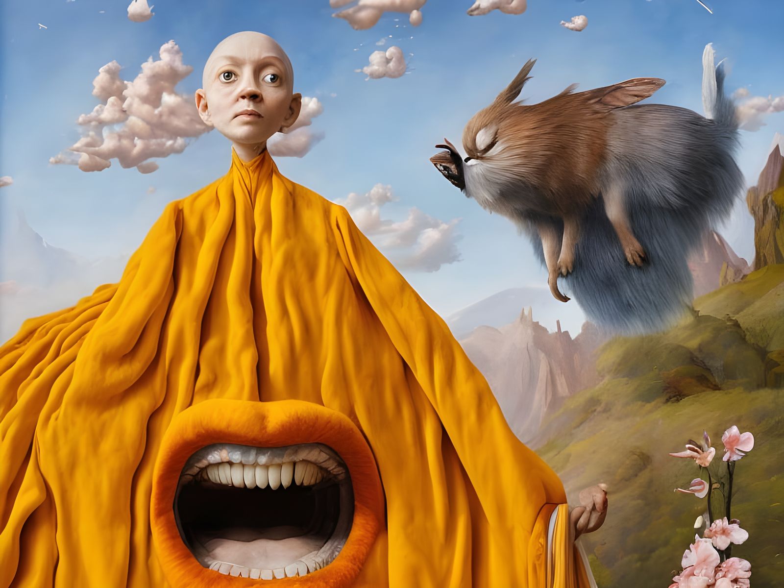 Bizarre Surreal Dreamscape in 8k Resolution