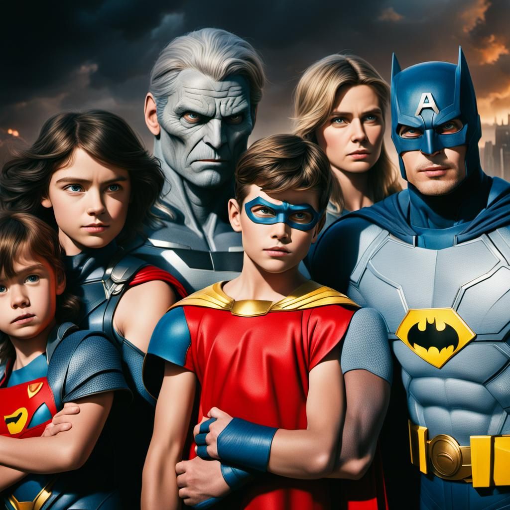 Superhero Family's Epic Company Outing