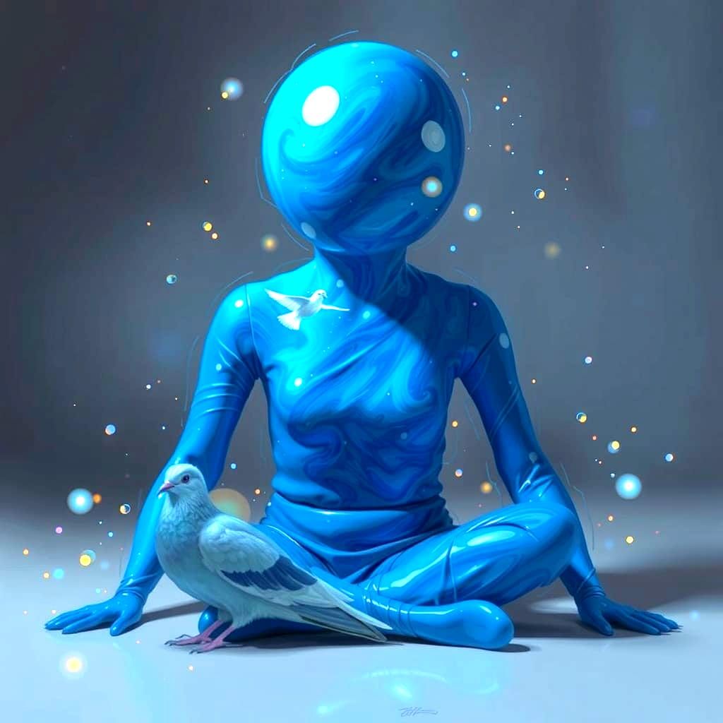 Doves Released into Vibrant Sky