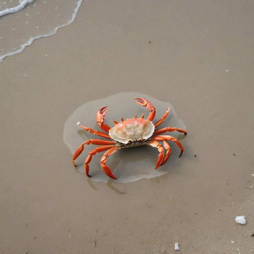 Crab on the Shore