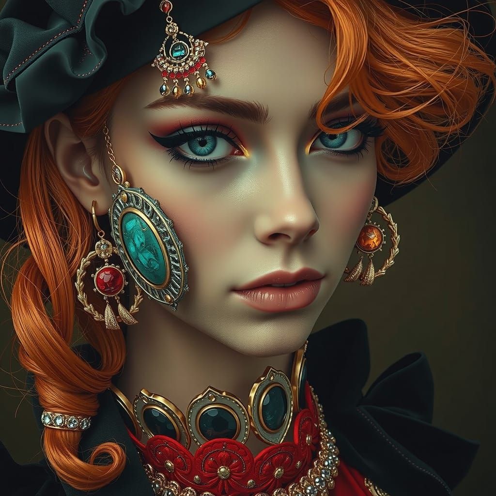 Vibrant Swirls of Red in Abstract Motion