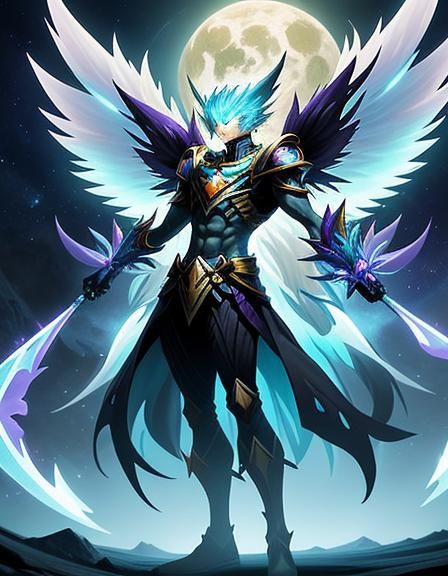 Ethereal Guardians Protecting Celestial Gardens