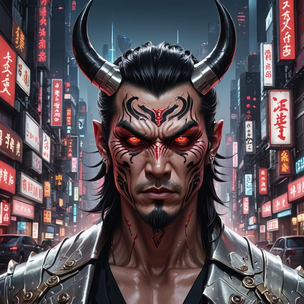 Eternal Demon Gangster Amidst Tokyo Neon