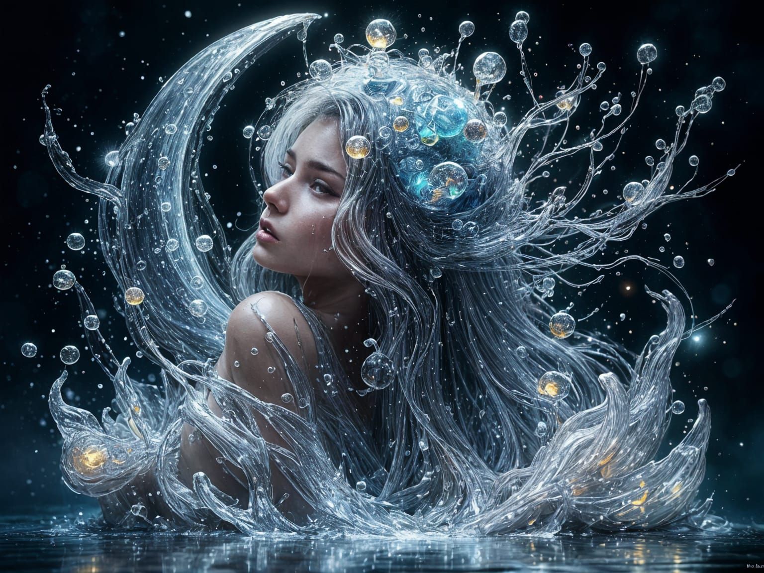 Ethereal Eldritch God of Plague Portrait