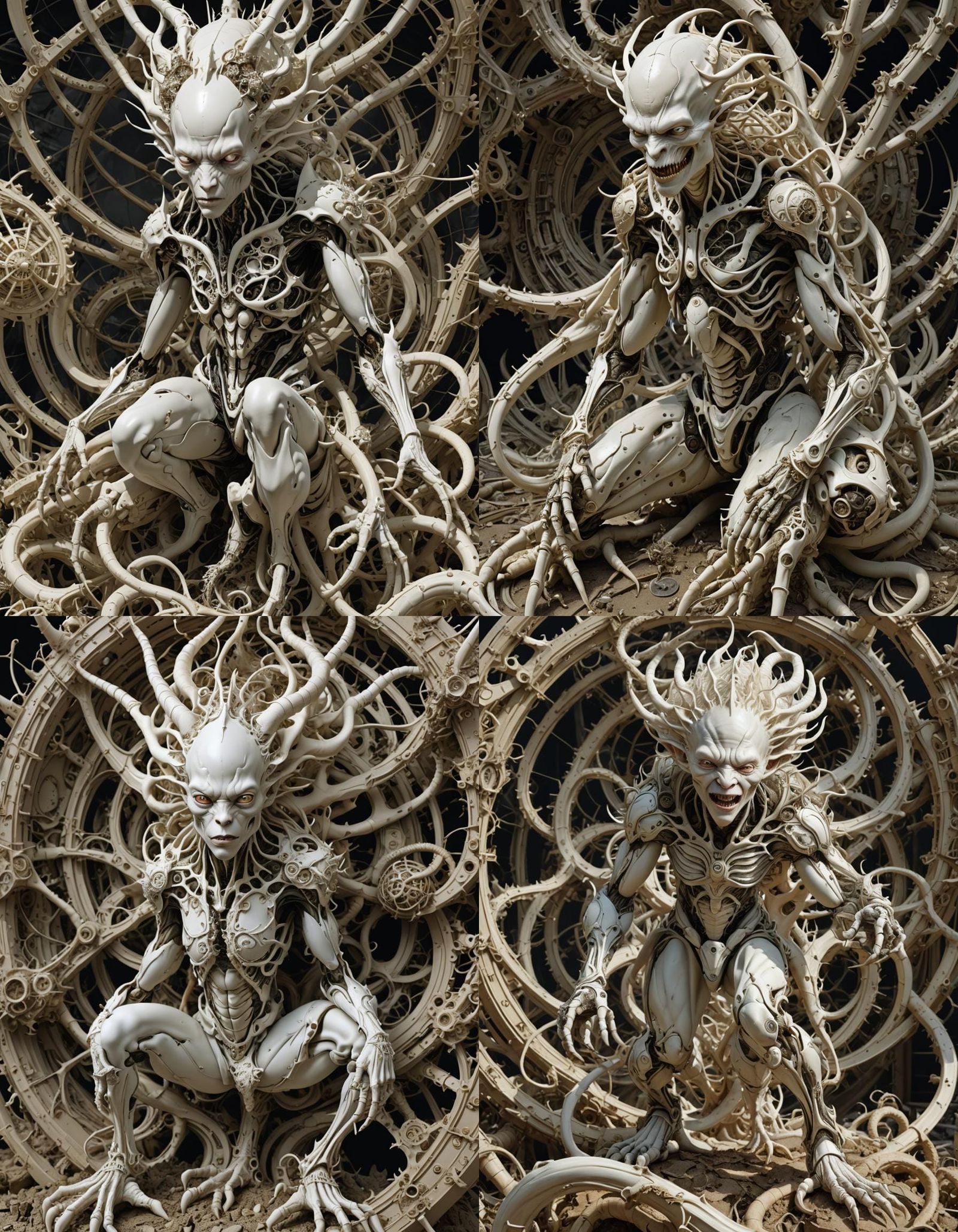 Post-Apocalyptic Chimera Contortionist by Dr. Moreau