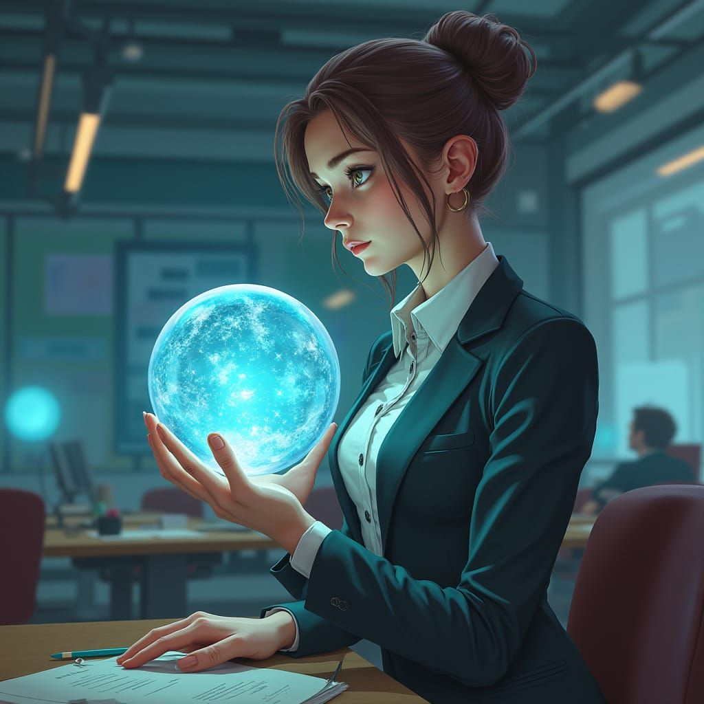 Teacher Looks to Future in Futuristic Classroom