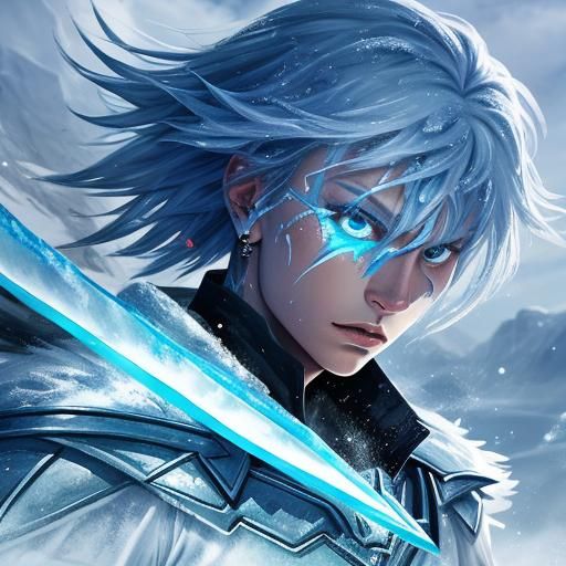 Icy Blade Generated by AI