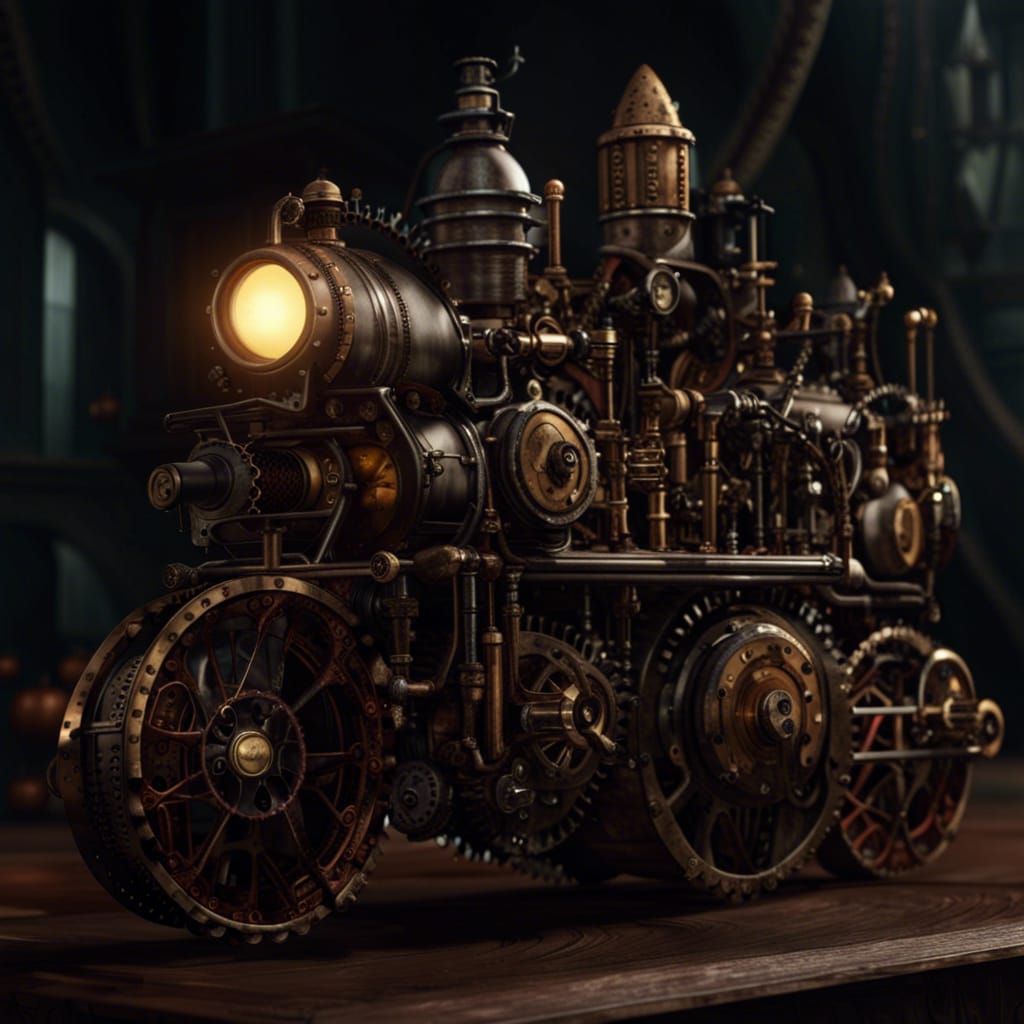 Steampunk Vehicle