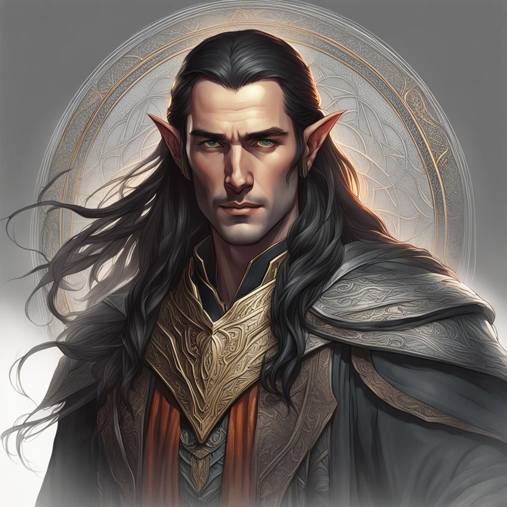 Fëanor, the renowned Elven craftsman and character from J.R....