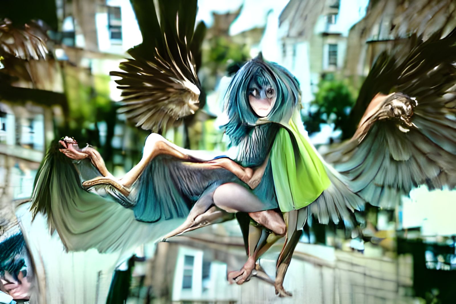 AI Generated Harpy Image