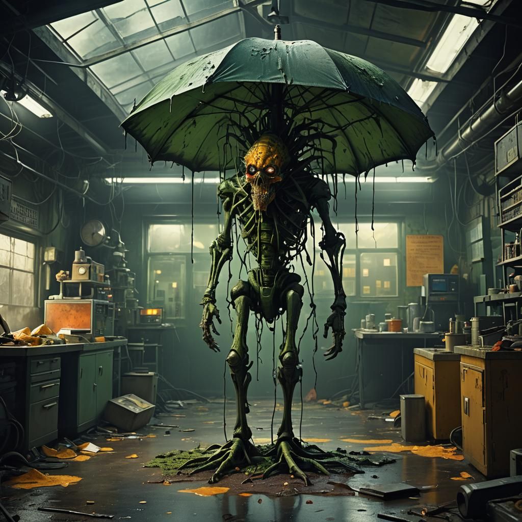 Colossal Tyrant in Abandoned Umbrella Lab