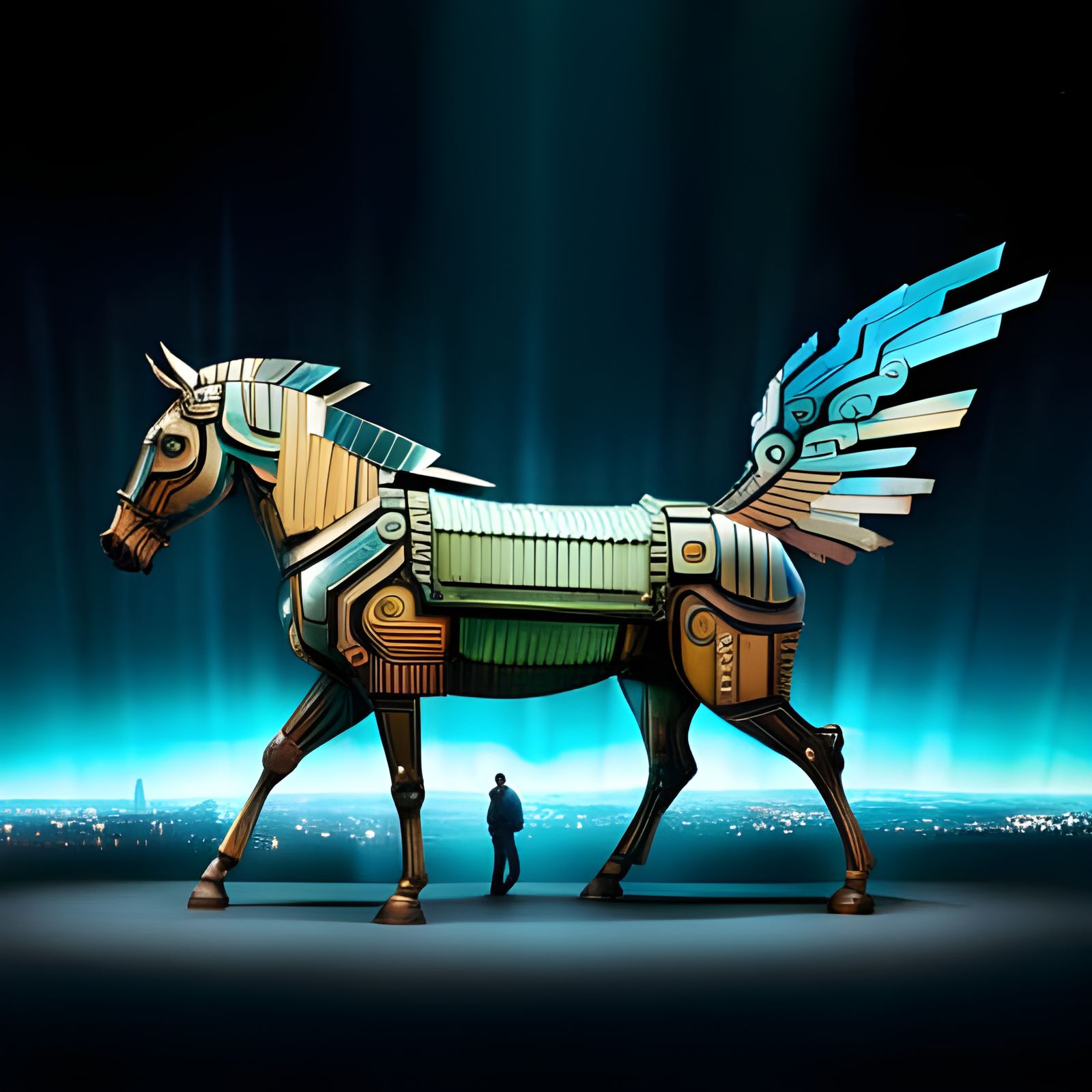 Circuit Board Trojan Horse Departs Warship