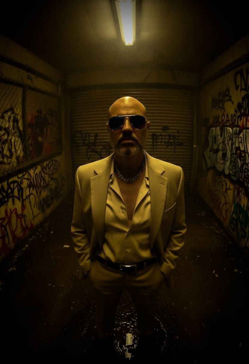 Realistic Reflection in Sunglasses