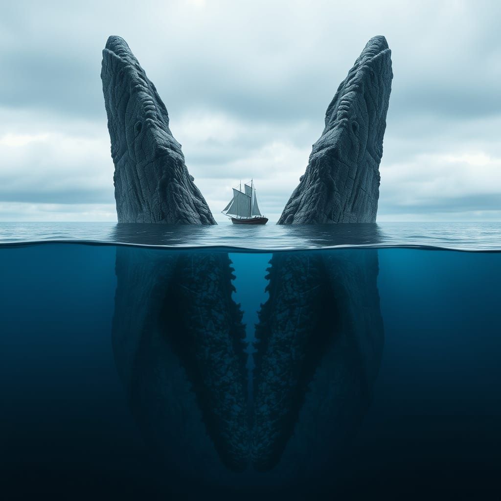 Icelandic Ship Sails Into Sea Monster's Jaws