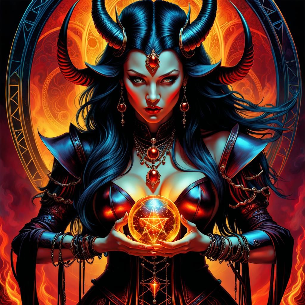 The Devil Tarot card