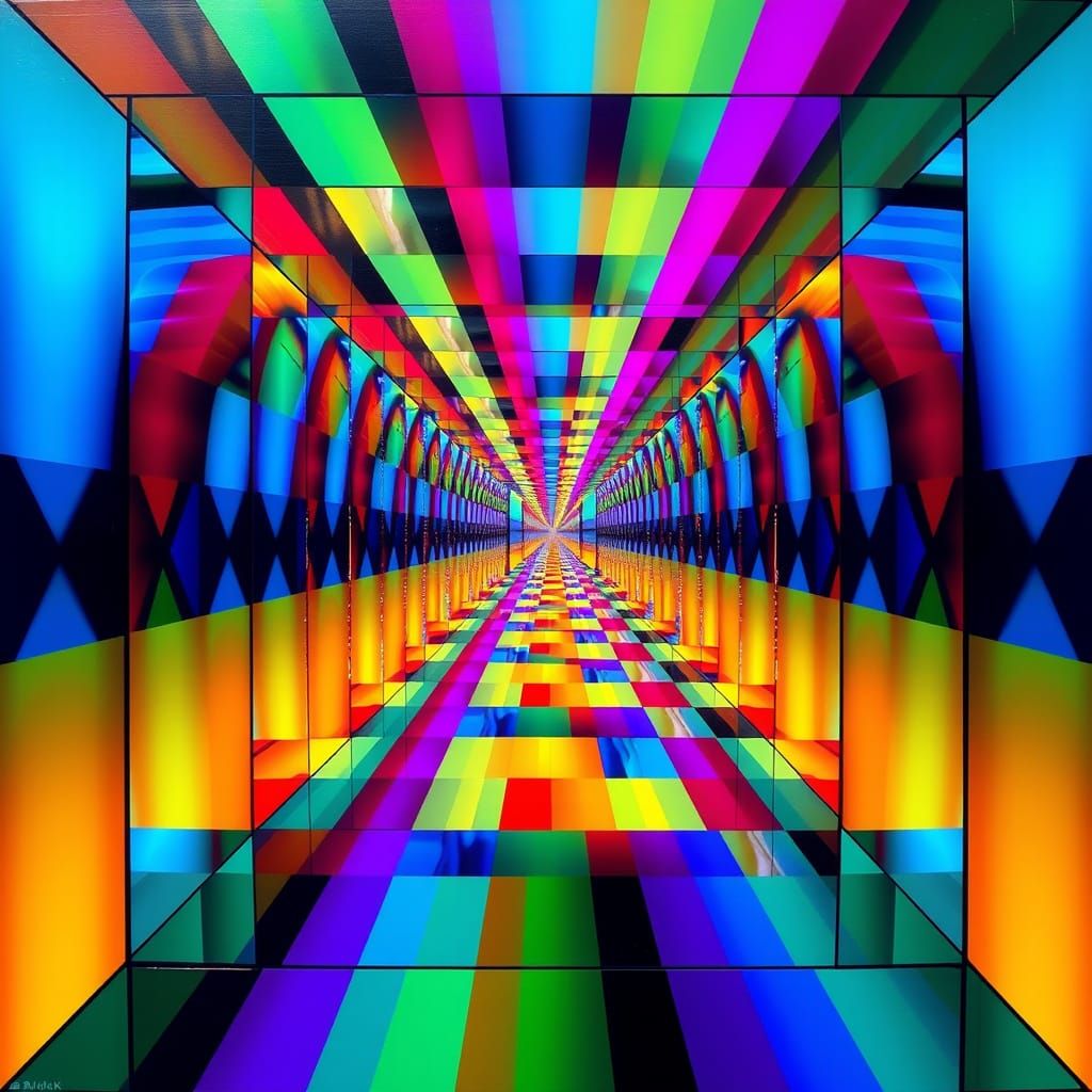 Psychedelic hall