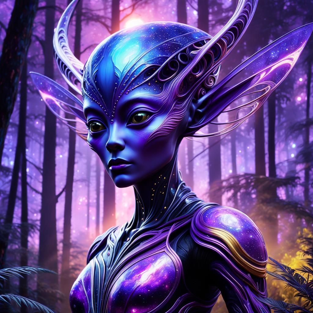 Violet Alien