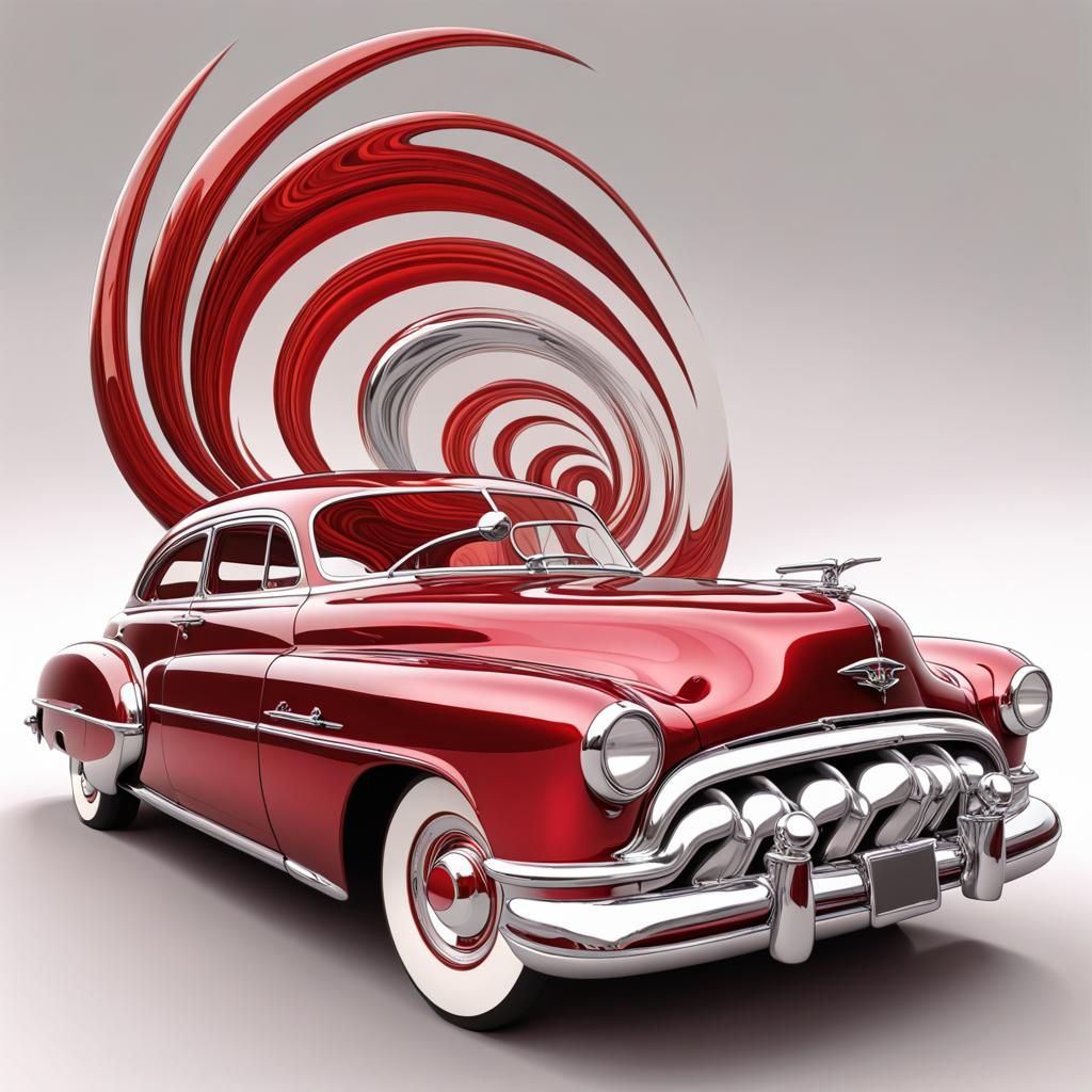 Classic 1951 LeSabre in Candy Apple Red