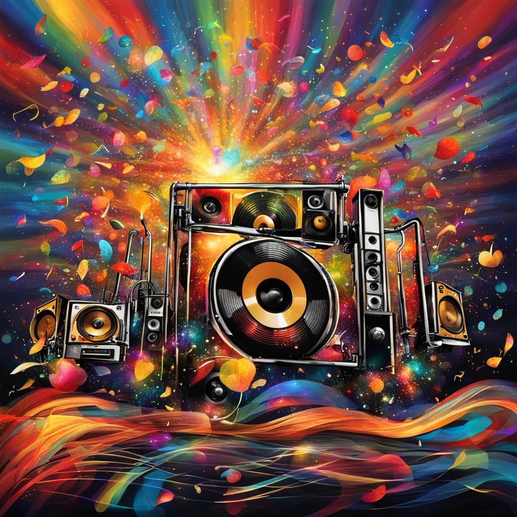 Abstract Soul Music Visualization