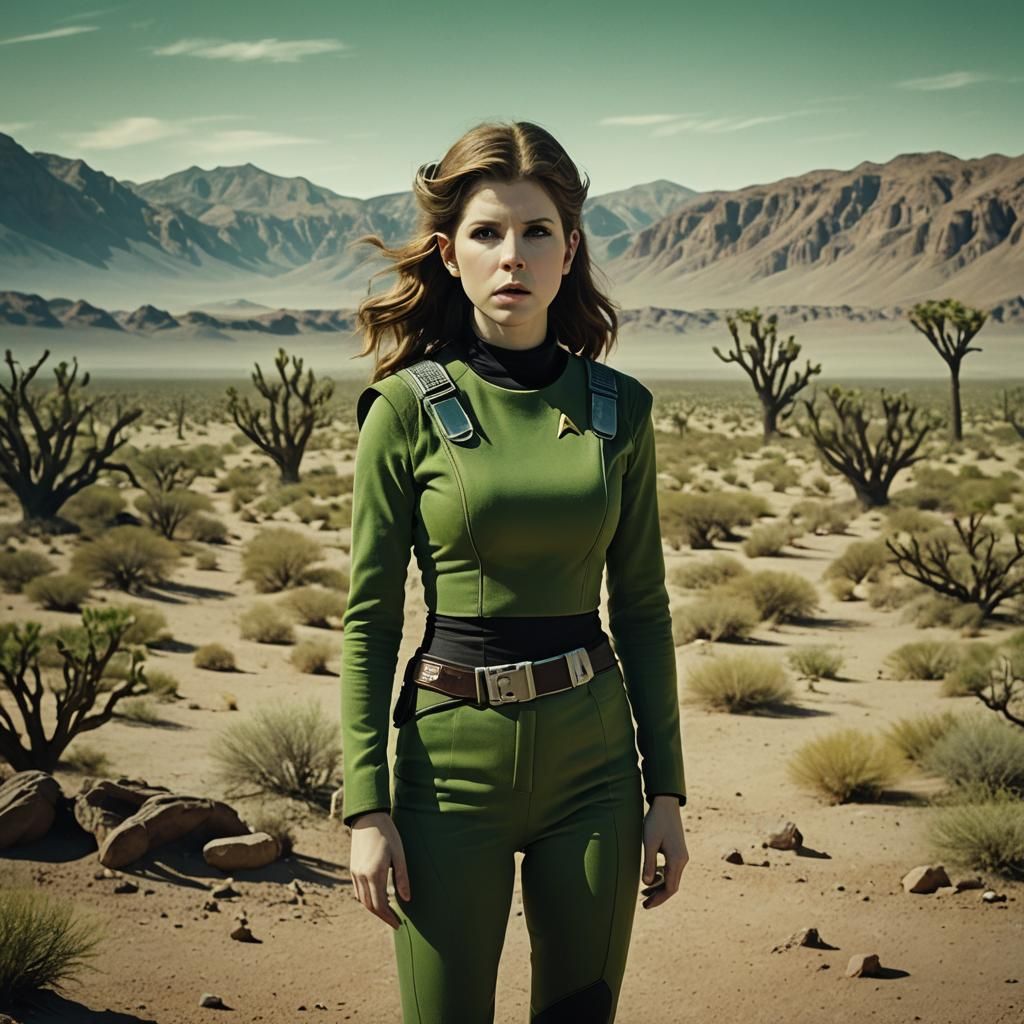 Anna Kendrick in a 1950s Sci-Fi Film
