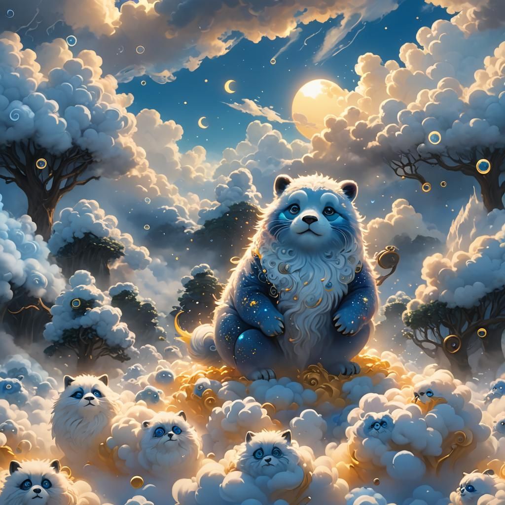 Master Po in Dreamscape: 3D Holographic Optical Illusion