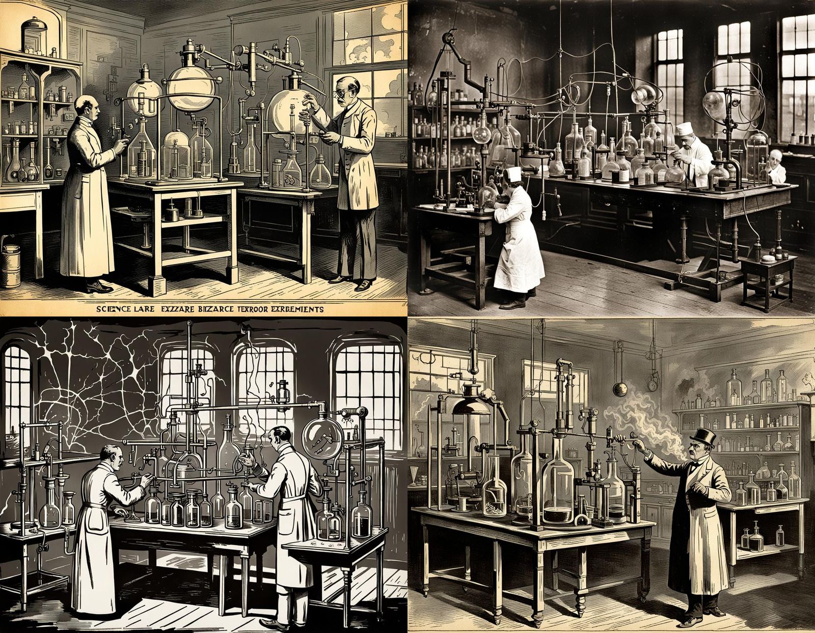 Bizarre Terror Experiments in Victorian Science Lab