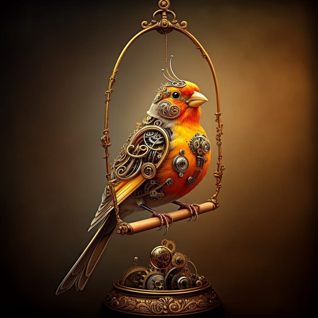 Horace, the mechanical bird.