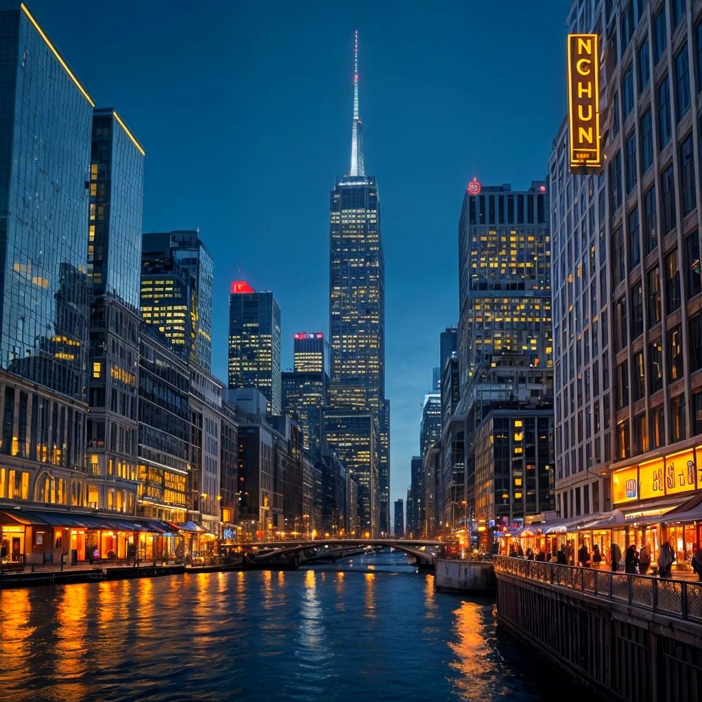 Nightlife in the City