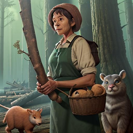 A timid village baker who discovers they have the power to talk to animals and must save their forest home from a cursed...