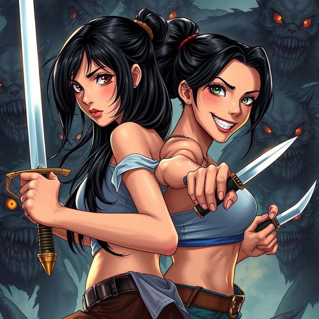 Filipina Sisters Stand Tall Against Aswang Monsters in Anime...