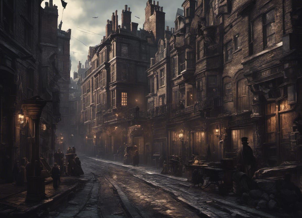 Sweeney Todd in Victorian London, Dark Fantasy