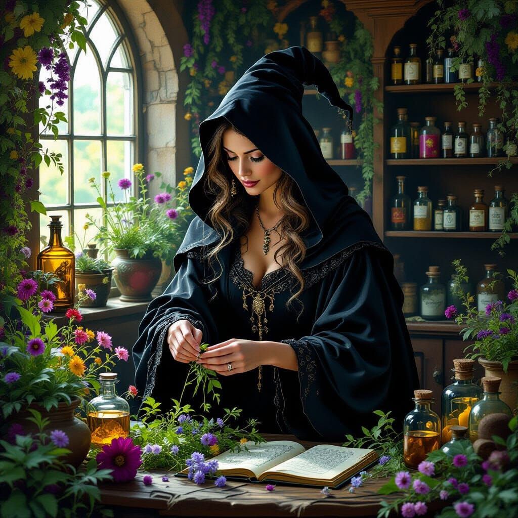 Mystical Witch Apothecary Herb Collection