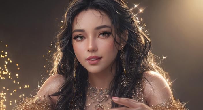 Hyperrealistic Alluring Woman in Detailed 8K Portrait