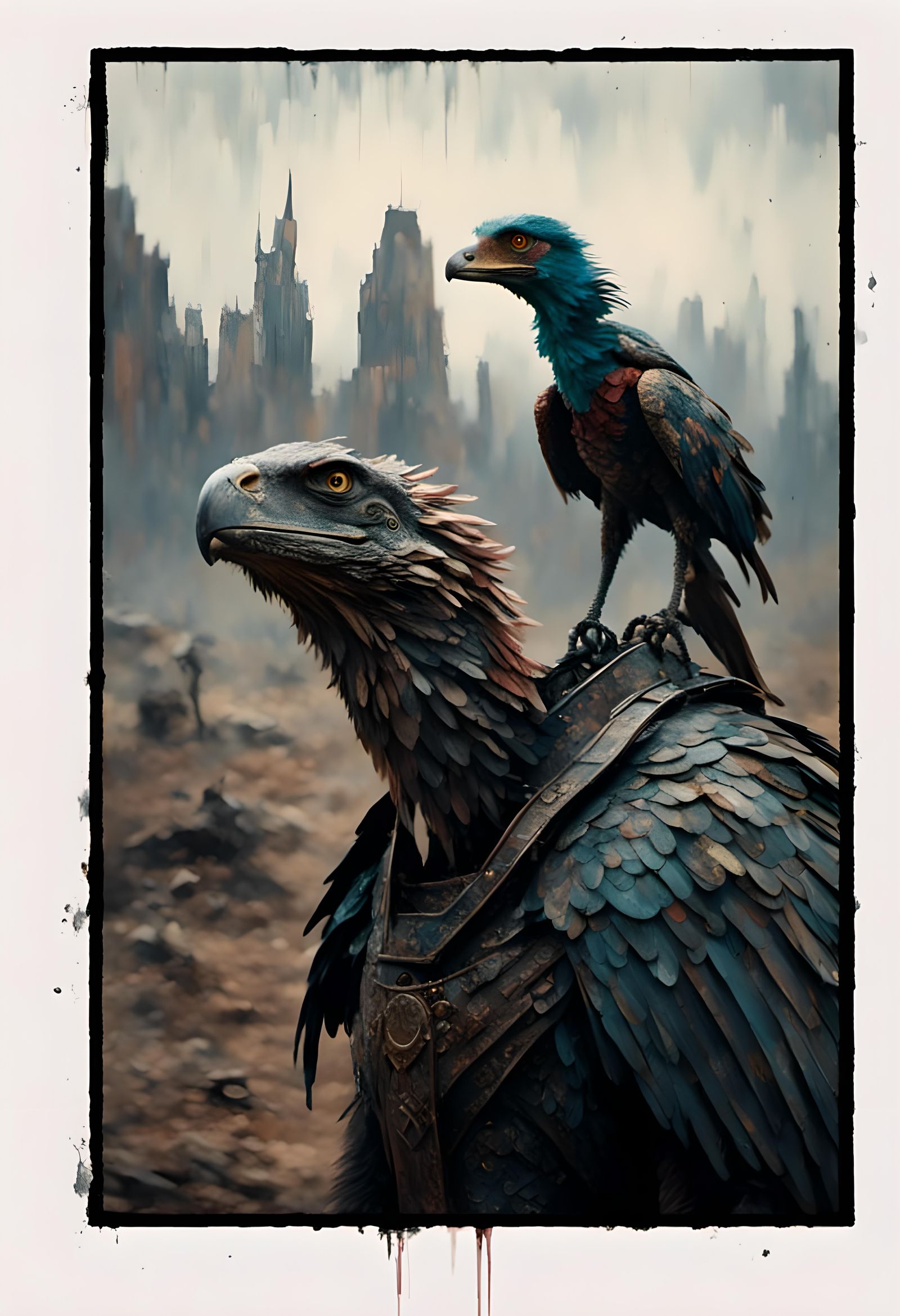 Father and Son Fishing: Cinematic Comic Art