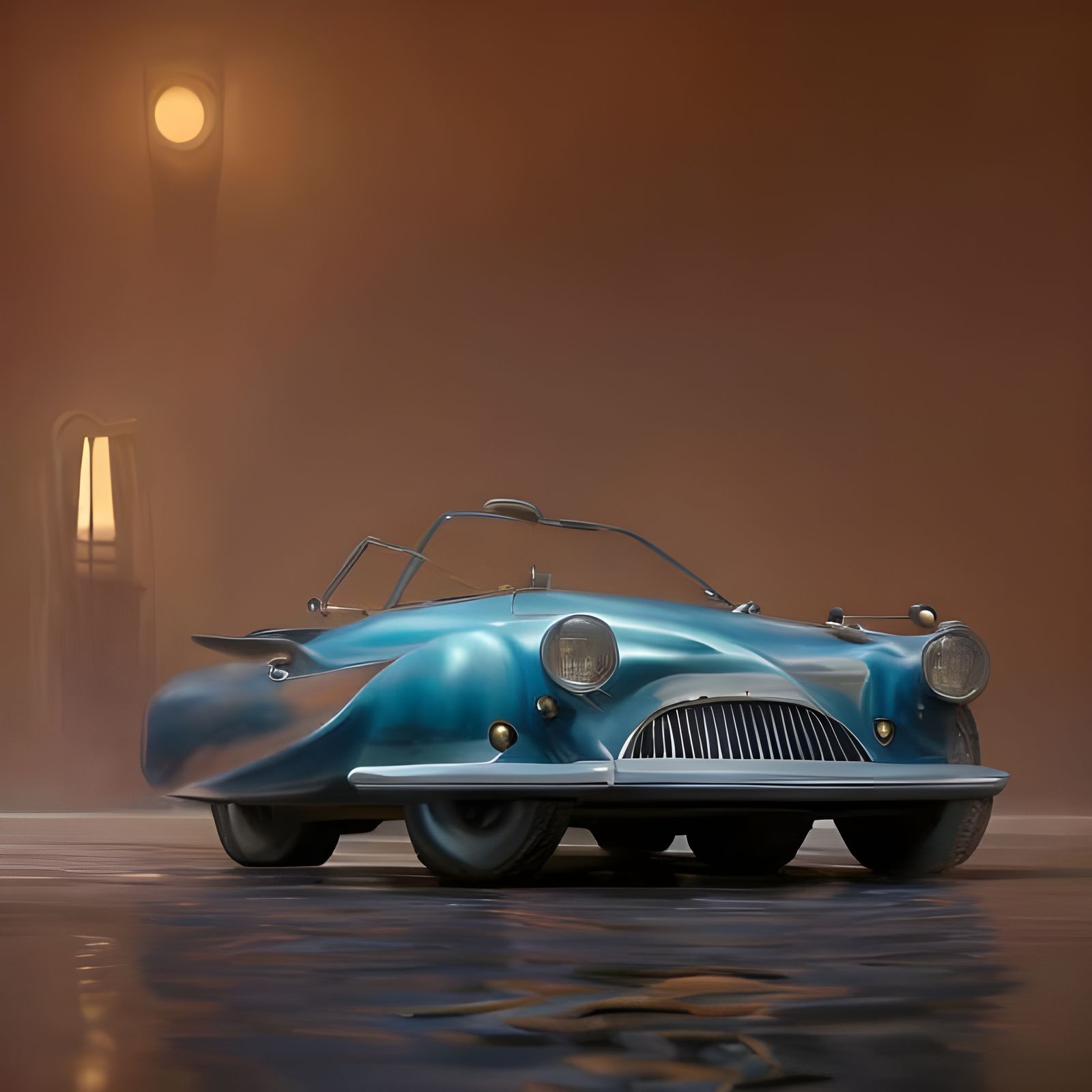 Dreamy Abstract Art with Light Dust Particles