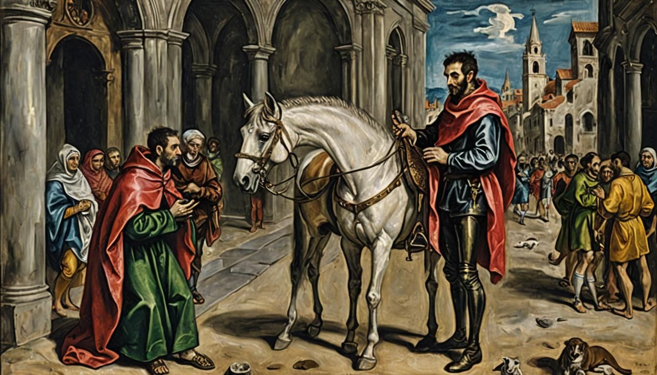 Saint Martin and the Beggar