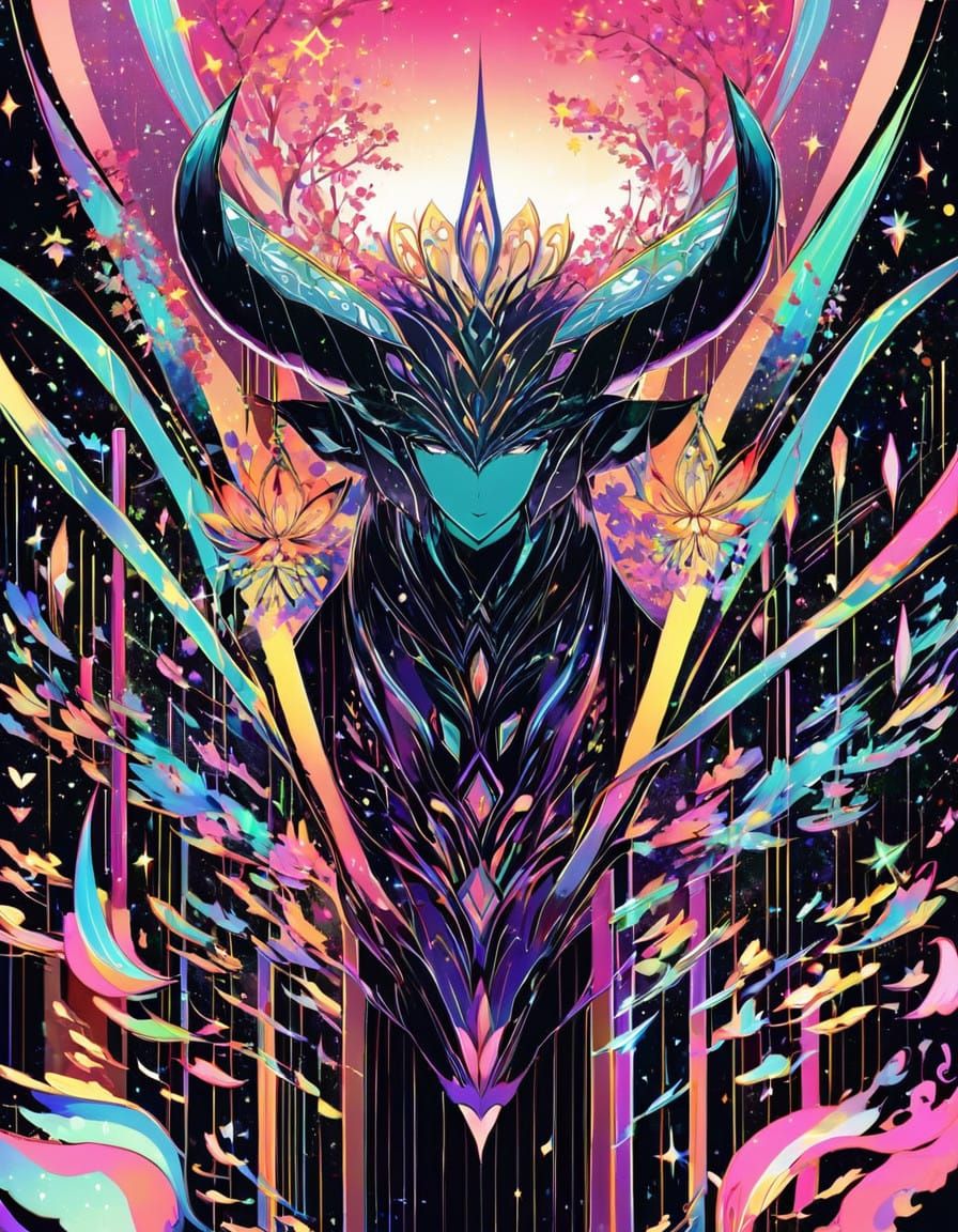 Mysterious Fantasy Male Creature in Enchanted Dreamworld