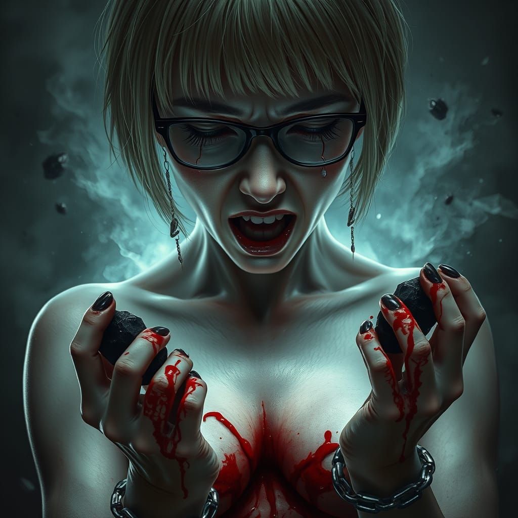 Tortured Soul Unshackled in a Dark, Fantastical Realm