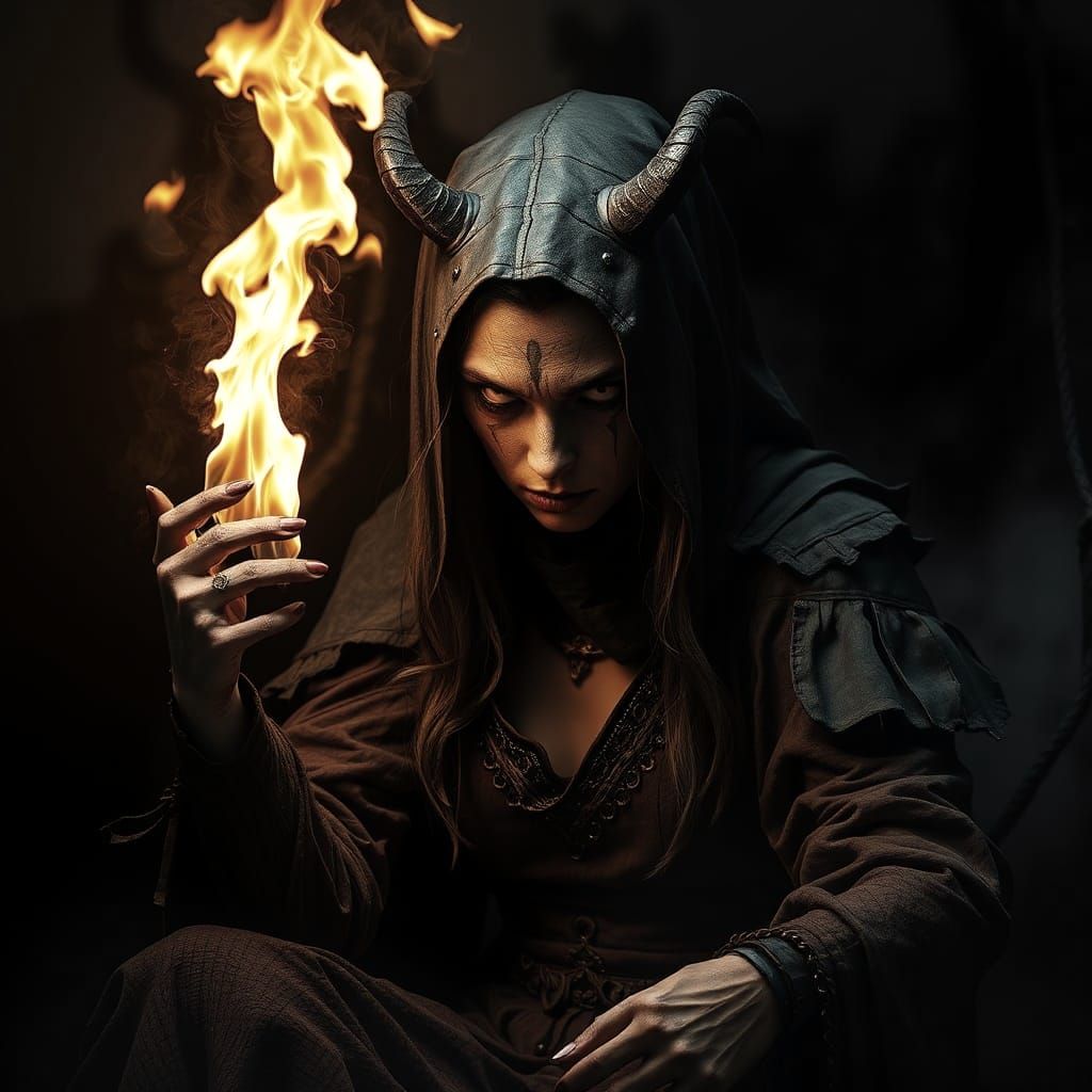 Dark Cinderella Rises in a Nightmarish World