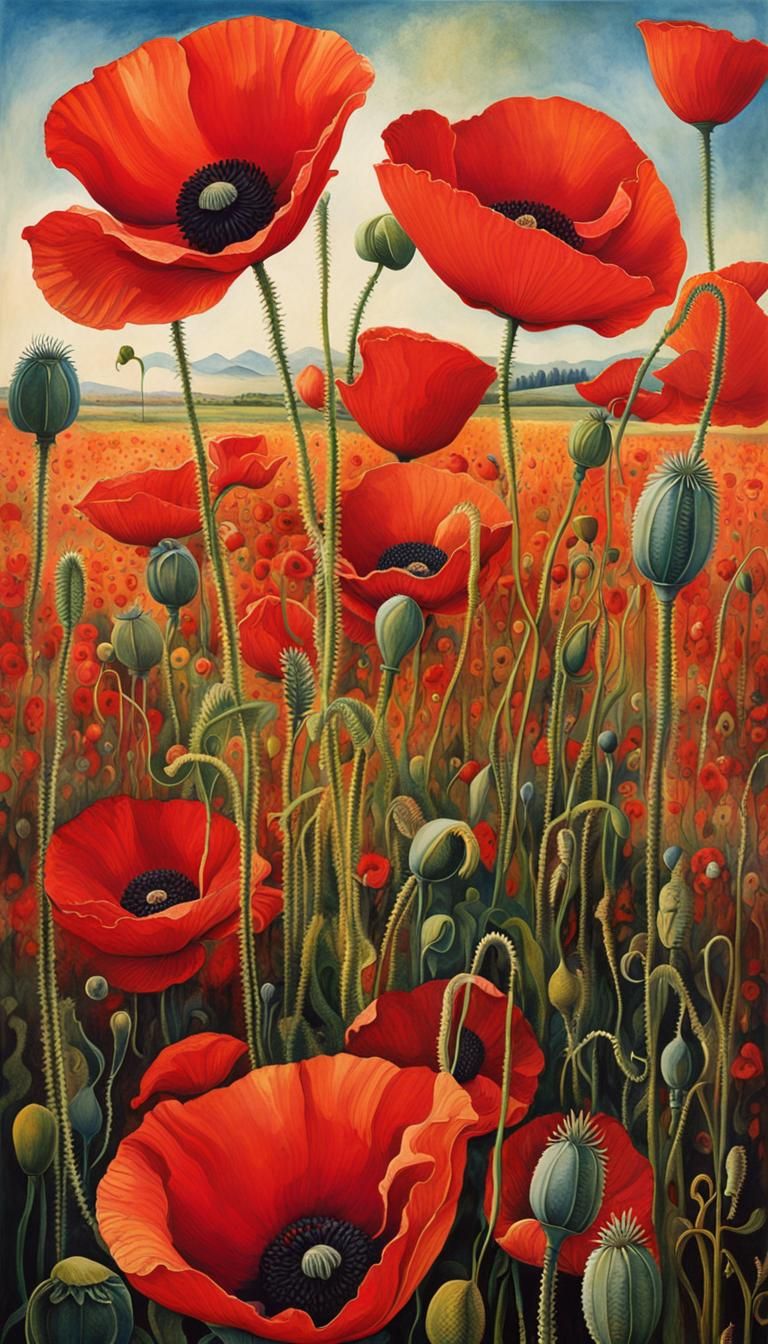 Poppy Field: Surreal Fight Against Chronic Pain
