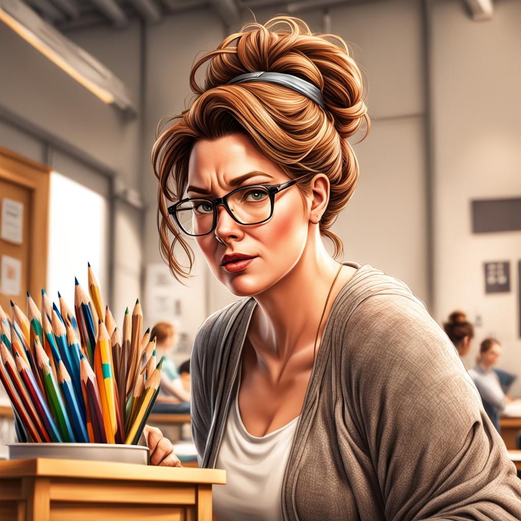 The sexy librarian look